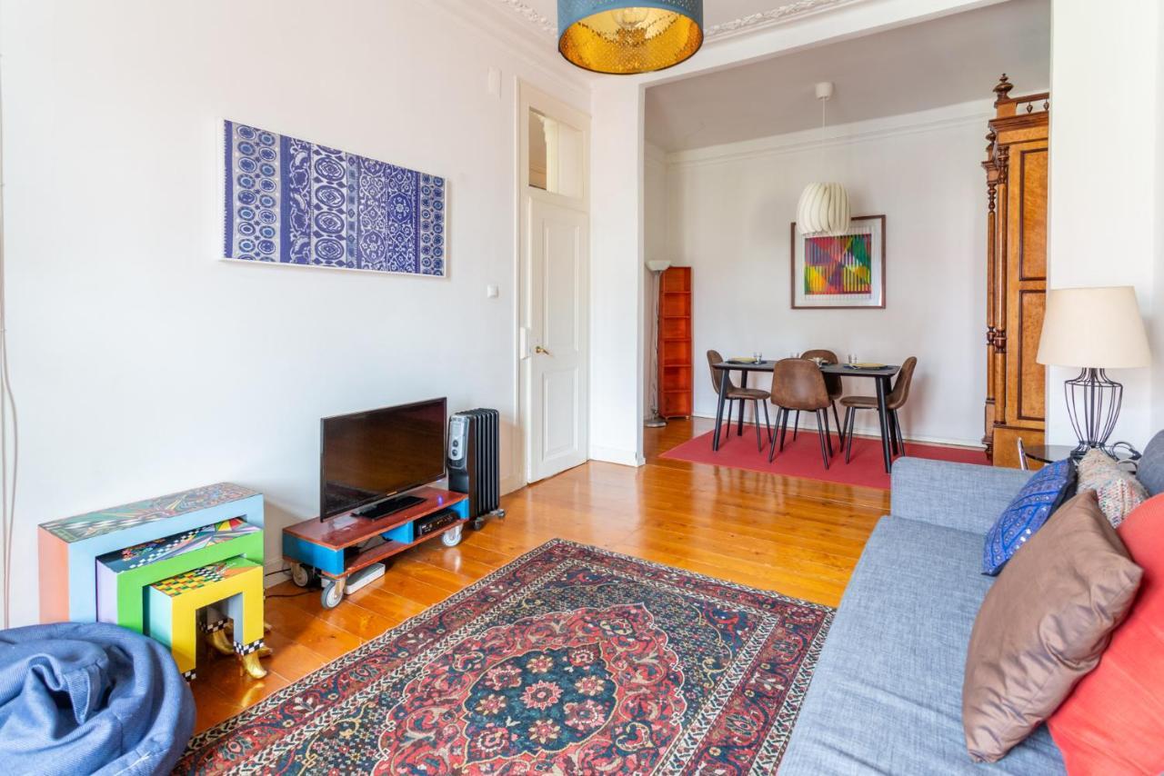 Bright 2 Bedroom Apt 100M From Av. Liberdade ลิสบอน ภายนอก รูปภาพ